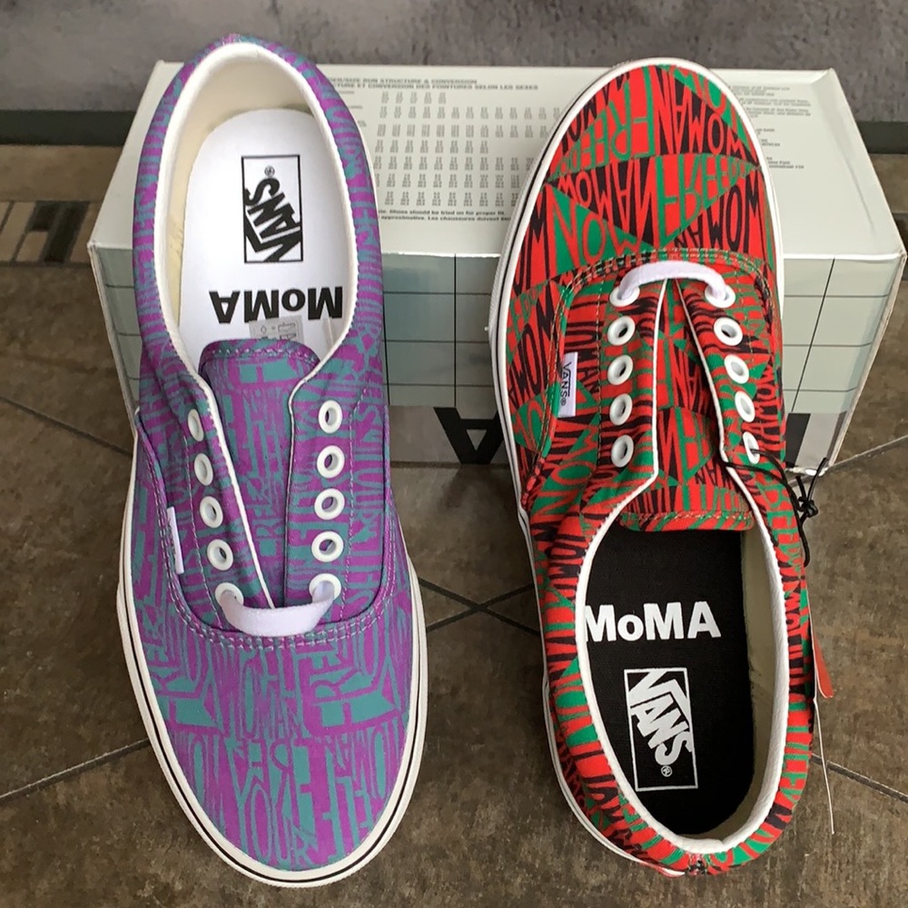 VANS WMNS ERA MOMA Falthringgold/Trwht Sneakers - Picture 12 of 16